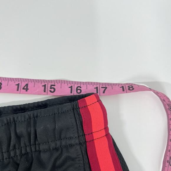 Nike Shorts Mens Large Black Red Swoosh Athletic Basketball Gym - Picture 7 of 8